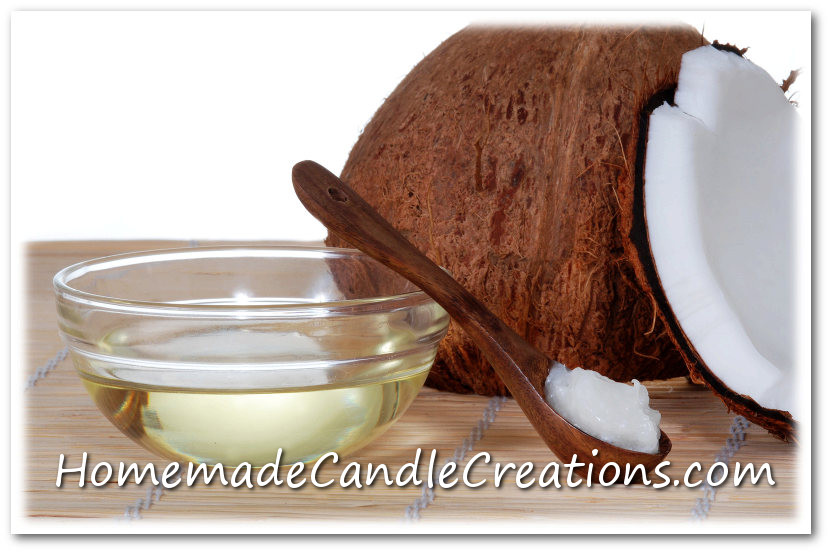 Making Coconut Wax Candles
