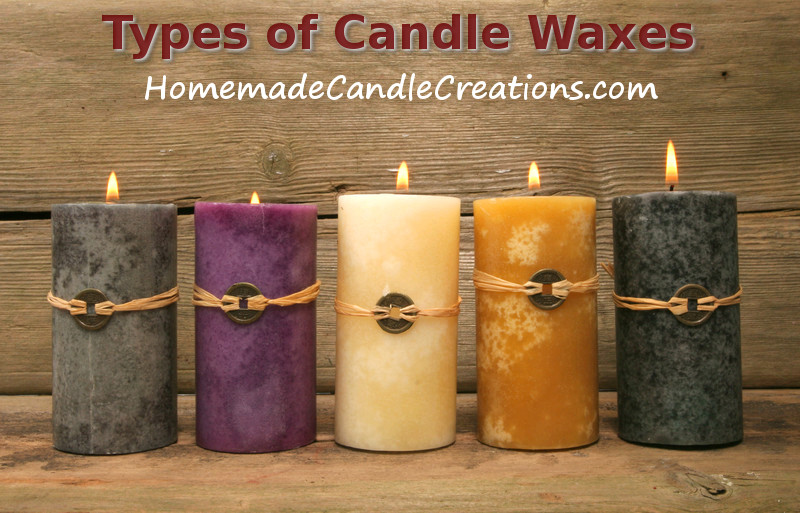 Types of Candle Waxes